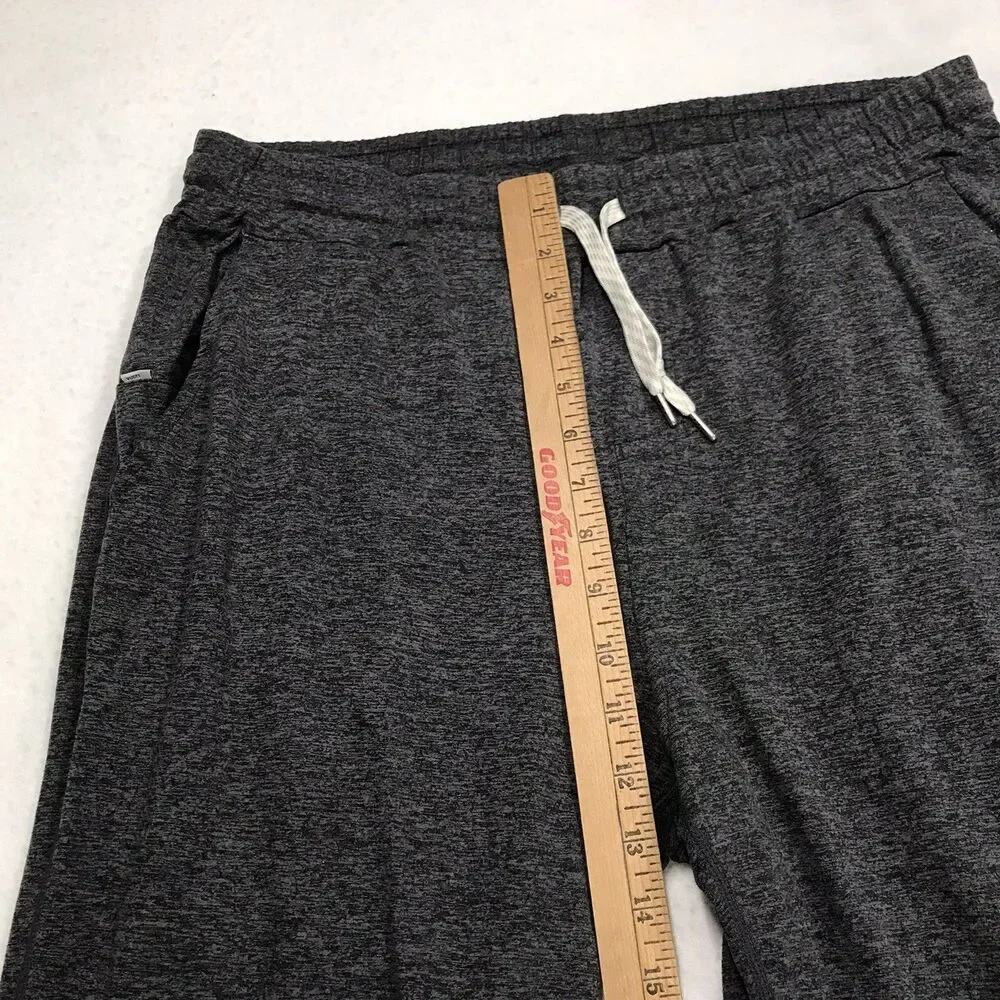 VUORI Ponto Performance Pant Men 2XL XXL (36x30) Gray Stretch Jogger